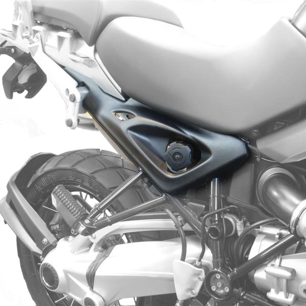 Pyramid Plastics Pyramid infill panels | satin black | bmw r 1200 gs 2004>2012